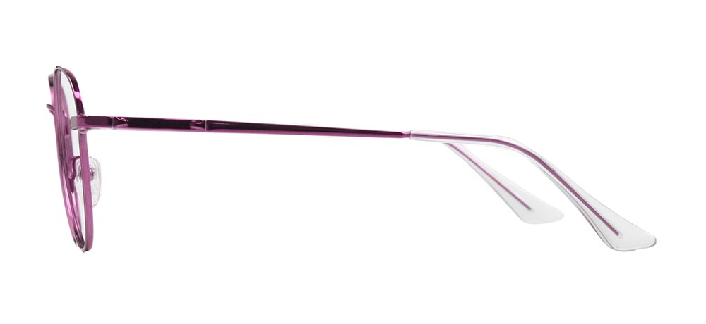 BENX PREMIUM Eyeglasses Teenage Woman Oval Full-Rimmed Metal Unfiltered BXMTL 7020.49-C.52